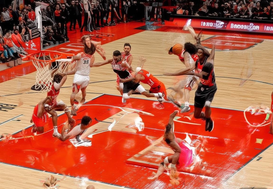 2019NBA火箭对公牛巅峰对决：三分盛宴与战术解析(图3)