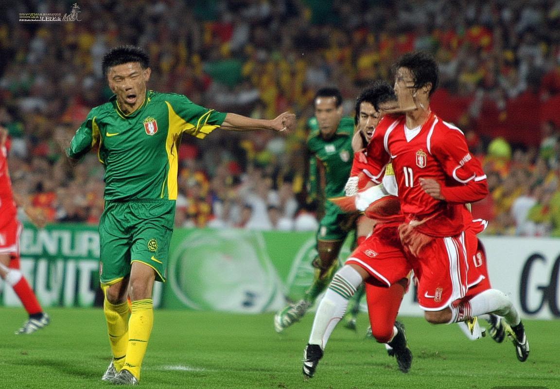 2005亚锦赛中沙对决：激情对决与足球传奇(图1)