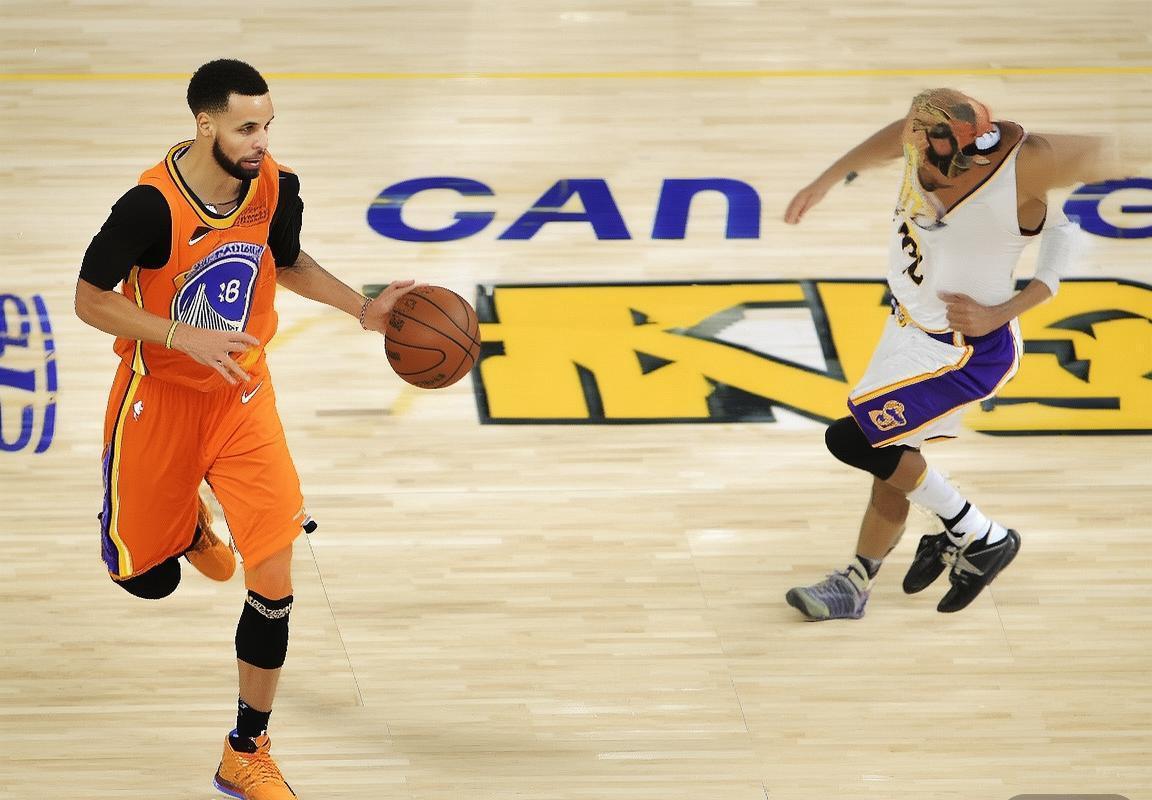 2016-2017NBA赛季：勇士与湖人巅峰对决回顾与经典瞬间(图4)