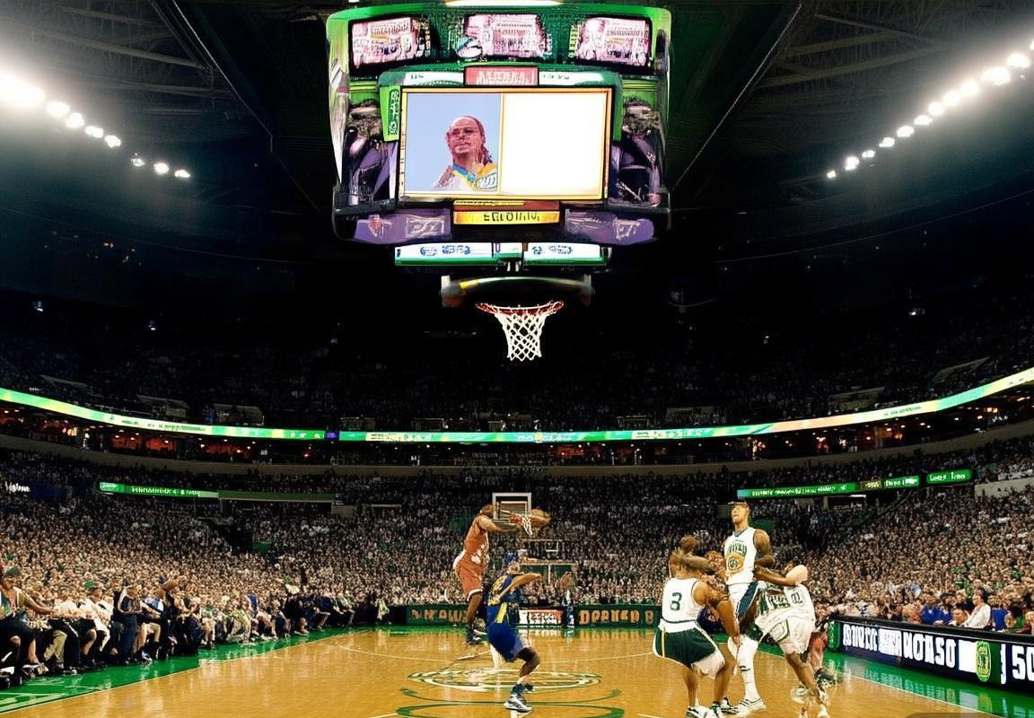 2008年NBA经典对决：凯尔特人与勇士三巨头对库里火花碰撞(图1)